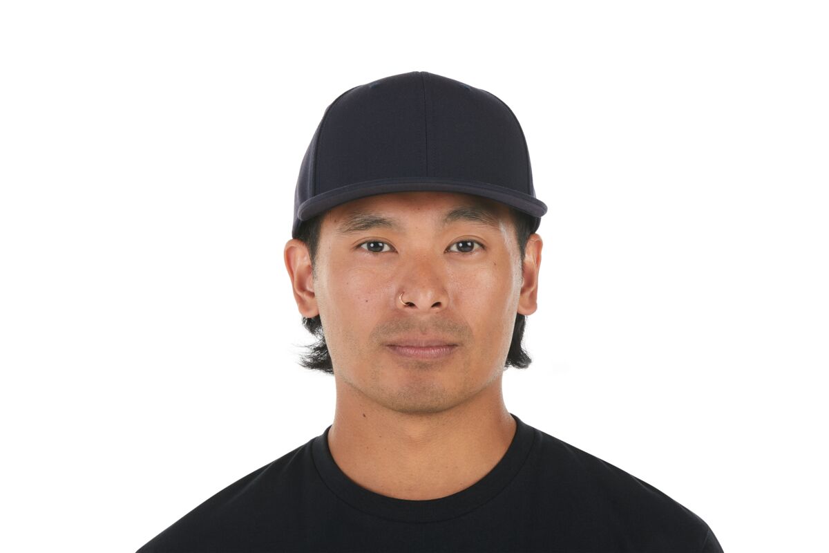 recycled-poly-classic-6-panel-hat-s4 WebPDP-HAT001215_Recycled_Poly_Classic_6Panel_Hat_Tidal_Blue_Studio_Harper_Studios_0723_Front__HAT001215OS.jpg